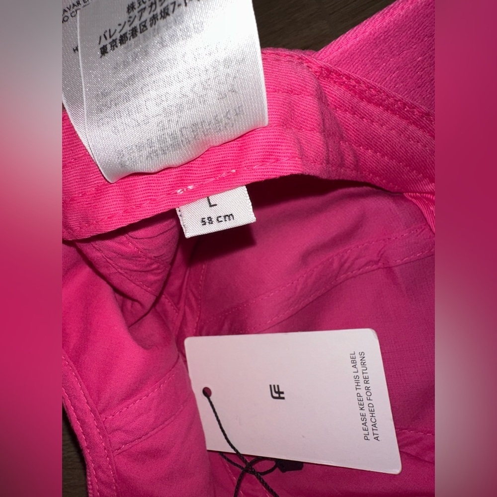 NWT Balenciaga Pink Cap hat size Large 58 - Picture 5 of 5